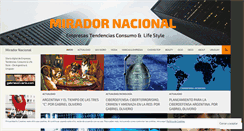 Desktop Screenshot of miradornacional.com