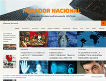 Tablet Screenshot of miradornacional.com